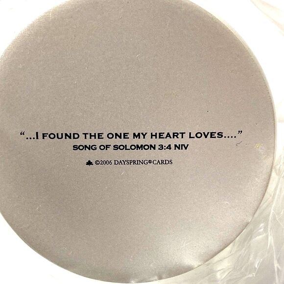 Dayspring Ornament "Our First Christmas Together" Married Couple Love Y2K - Picture 2 of 8